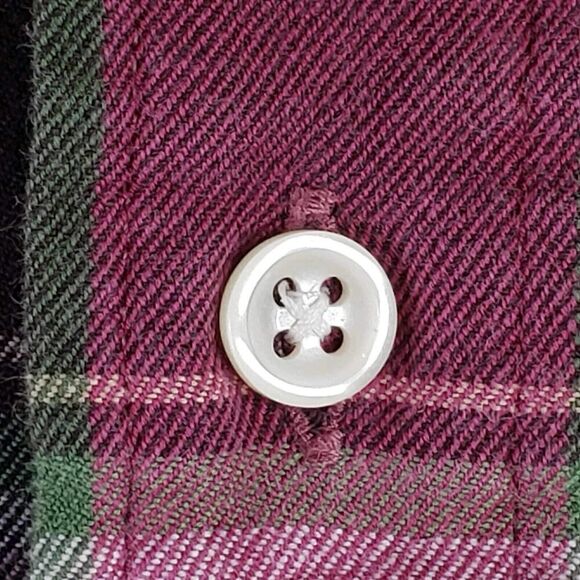 Polo Ralph Lauren Shirt Oxford Flannel Button Down LS Mens Size Medium M Blake - Picture 8 of 12